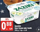 Sour Cream oder Zaziki bei EDEKA im Trappenkamp Prospekt für 0,88 €