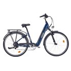 Vélo de ville électrique mixte Feu Vert E-Roll 72 bleu - Feu Vert en promo chez Feu Vert Sainte-Geneviève-des-Bois à 999,00 €