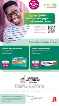 mea - meine apotheke Prospekt Unsere Juni-Angebote mit 4 Seiten
