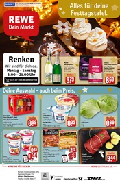 Lebensmittel im REWE Prospekt in Oberhausen Aktueller REWE Prospekt mit Lebensmittel, "Dein Markt", Seite 1