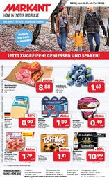 Markant Nordwest Prospekt für Bramsche mit 12 Seiten Markant Nordwest Prospekt für Bramsche: "DER MARKT FÜR GUTES ESSEN UND TRINKEN", 12 Seiten, 26.01.2026 - 31.01.2026