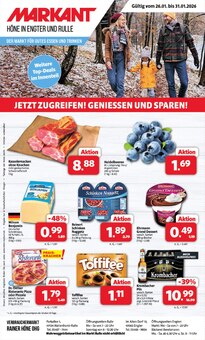 Markant Nordwest Prospekt der KW 4 "DER MARKT FÜR GUTES ESSEN UND TRINKEN" Aktueller Markant Nordwest Prospekt "DER MARKT FÜR GUTES ESSEN UND TRINKEN" Seite 1 von 12 Seiten