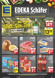 EDEKA Prospekt für Schlegel mit 28} Seiten EDEKA Prospekt für Schlegel: "Wir lieben Lebensmittel!", 28 Seiten, 10.06.2025 - 14.06.2025