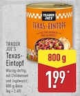 Texas-Eintopf von Trader Joe's für 1,99 € bei ALDI Nord im Angebot Texas-Eintopf von Trader Joe's im aktuellen ALDI Nord Prospekt