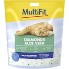 MultiFit Diamonds Litière Silice Aloe Vera 16 l à Maxi Zoo dans Crion