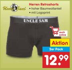 Herren Retroshorts Angebote von Uncle Sam bei Netto Marken-Discount Sankt Augustin für 12,99 €