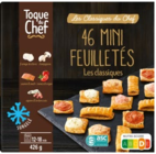46 mini biscuits feuilletés - Toque du Chef en promo chez Lidl 46 mini biscuits feuilletés - Toque du Chef dans le catalogue Lidl