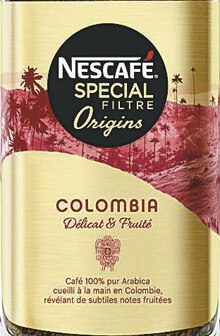 Café Soluble Spécial Filtre Origins Colombia - Géant Casino à Paris Café Soluble Spécial Filtre Origins Colombia en promo chez Géant Casino Paris à 3,49 €