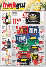 Aktueller Trinkgut Getränkemärkte Prospekt für Söhlde: Aktuelle Angebote mit 10} Seiten, 25.03.2024 - 30.03.2024