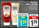 Tomaten Ketchup von Papa Joe's für 1,59 € bei EDEKA im Angebot Tomaten Ketchup von Papa Joe's im aktuellen EDEKA Prospekt