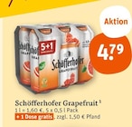 Schöfferhofer Grapefruit Angebote bei tegut Bad Neustadt für 4,79 €