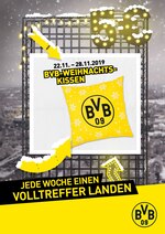 BVB FanShop Prospekt "Jede Woche einen Volltreffer landen", 3 Seiten, für Solingen, 22.11.2019 - 28.11.2019 BVB FanShop Prospekt "Jede Woche einen Volltreffer landen", 3 Seiten, für Solingen, 22.11.2019 - 28.11.2019