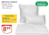 Aktuelles Mikrofaser-Steppbett Angebot bei GLOBUS in Saarbrücken ab 4,99 €