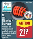 BBQ Hähnchenbratwurst im aktuellen ALDI Nord Prospekt
