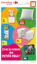 Prospectus Carrefour Market à Mareuil-lès-Meaux, "C'est la rentrée des PETITS PRIX !", 30 pages de promos valables du 10/09/2024 au 22/09/2024