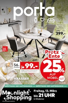 Aktueller porta Möbel Leipzig Prospekt porta Möbel Leipzig Prospekt "KRASSER DENN JE!" mit 16 Seiten