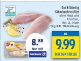 Aktuelles Hähnchenbrustfilet Angebot bei diska in Dresden ab 8,88 €