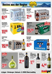 Kirschen im Trinkgut Prospekt in Regensburg Aktueller Trinkgut Prospekt mit Kirschen, "Aktuelle Angebote", Seite 4