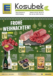 EDEKA Prospekt für Eschweiler: "Aktuelle Angebote", 16 Seiten, 21.12.2024 - 24.12.2024