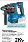 Akku-Bohrhammer GBH 18V-22 Professional im Angebot bei Hellweg in Langenhagen Akku-Bohrhammer GBH 18V-22 Professional Angebote von Bosch bei Hellweg Langenhagen für 219,00 €