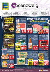 Bier im EDEKA Prospekt in Niederzier Aktueller EDEKA Prospekt mit Bier, "Aktuelle Angebote", Seite 1