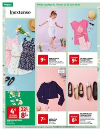 Offre Legging fille dans le catalogue Auchan Hypermarché du moment à la page 27