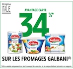 34 % AVANTAGE CARTE SUR LES FROMAGES GALBANI à Intermarché dans Péroy-les-Gombries 34 % AVANTAGE CARTE SUR LES FROMAGES GALBANI à Intermarché dans Péroy-les-Gombries