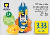 Apeel Riesenorangen im diska Prospekt Apeel Riesenorangen von EDEKA Herzstücke im aktuellen diska Prospekt für 3,33 €