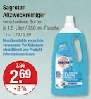Allzweckreiniger im V-Markt Prospekt Allzweckreiniger von Sagrotan im aktuellen V-Markt Prospekt für 2,69 €