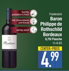 Bordeaux von Baron Philippe de Rothschild im aktuellen EDEKA Prospekt für 4,99 €