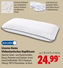 Aktuelles Viskoelastisches Kopfkissen Angebot bei Lidl in Pforzheim ab 24,99 €
