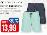Herren-Badeshorts Angebote von Tom Tailor bei Kaufhaus Stolz Neubrandenburg für 13,99 €