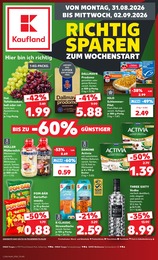 Kaufland Prospekt für Döbern mit 69 Seiten Kaufland Prospekt für Döbern: "Hier bin ich richtig", 69 Seiten, 31.08.2026 - 02.09.2026
