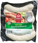 Würzige Rostbratwurst im Angebot bei REWE in Velbert Würzige Rostbratwurst Angebote von REWE Hausmarke bei REWE Velbert für 3,49 €