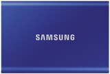 expert Lörrach - Externe SSD-Festplatte Portable SSD T7 Blau 1TB Angebot im Prospekt Externe SSD-Festplatte Portable SSD T7 Blau 1TB bei expert im Lörrach Prospekt für 89,00 €