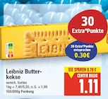 Butterkekse von Leibniz im aktuellen E center Prospekt