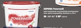 Powerweiß im Angebot bei Wilhelm Pelster GmbH & Co. KG in Dülmen Powerweiß Angebote von ESPRIMA bei Wilhelm Pelster GmbH & Co. KG Dülmen für 39,99 €