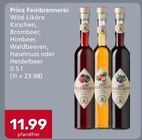 Wild-Likör Kirschen Angebote von Prinz Feinbrennerei bei Getränke König Augsburg für 11,99 €