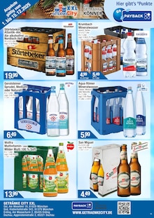Bier im aktuellen Getränke City Prospekt (Dachau) Bier im Getränke City Prospekt "Aktuelle Angebote" mit 3 Seiten (Dachau)