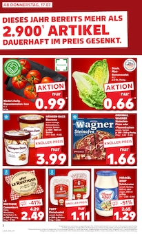 Kaufland Prospekt der Woche "Aktuelle Angebote" Seite 2, 17.07.2025 bis 23.07.2025 für Großpösna Aktueller Kaufland Prospekt "Aktuelle Angebote" Seite 2 von 54 Seiten für Großpösna