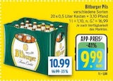 Pils Angebote von Bitburger bei diska Plauen für 9,99 €