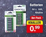 AA Batterien im Angebot bei Zimmermann in Hannover AA Batterien Angebote von GADCELL bei Zimmermann Hannover für 0,99 €