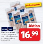 Aktuelles Rostbratwurst Angebot bei Markant Nordwest in Osnabrück ab 16,99 €