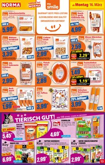 Katzenfutter im Norma Prospekt "Mehr fürs Geld" mit 20 Seiten (Mannheim)