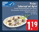 Aktuelles Matjes-Sahnetopf mit Apfel Angebot bei E center in Wuppertal ab 1,19 €