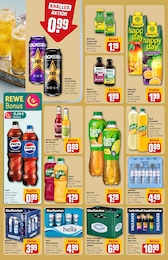 Schorle Angebot im aktuellen REWE Prospekt auf Seite 18