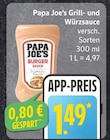 Papa Joe‘s Grill- und Würzsauce von  im aktuellen EDEKA Prospekt für 1,49 €