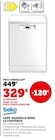 Lave-vaisselle Beko 14 couverts - Beko en promo chez Super U Villeurbanne à 329,00 €