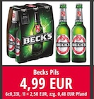 Pils Angebote von Beck's bei Nuck Getränke Dresden für 4,99 €