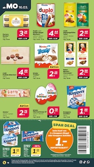 Kinder Riegel Angebot im Netto mit dem Scottie Prospekt, gültig von 16.03.2026 bis 21.03.2026 Kinder Riegel Angebot im aktuellen Netto mit dem Scottie Prospekt auf Seite 12